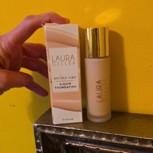 Laura Geller Double Take Liquid Foundation - Fair